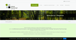 Desktop Screenshot of gabinet-psychoterapia.com